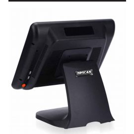 BUNDLE-ZIPSCAN ZS-650 POS 15"INCH TRUE FLAT PCAP TOUCH SCREEN TERMINAL with Printer & Cashdrawer