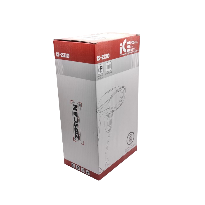 ZIPSCAN IS-2210 1D Wired Scanner