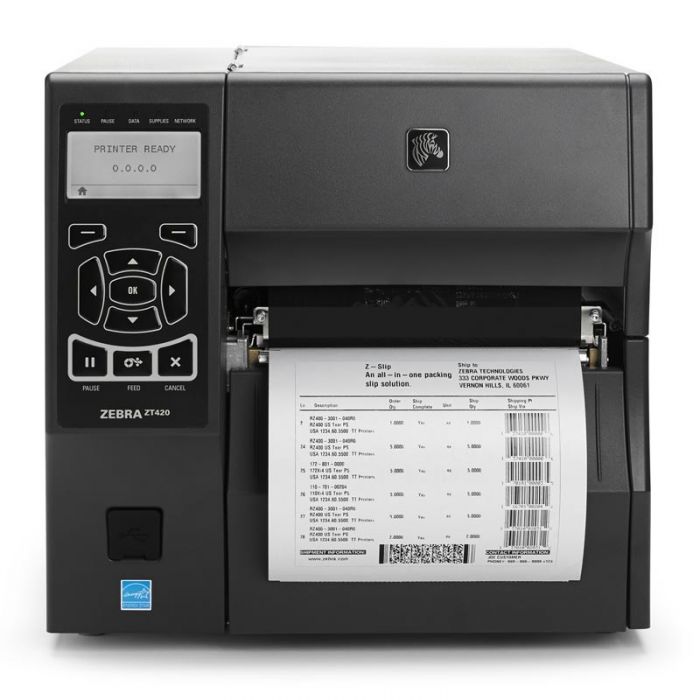 zebra 420 label printer